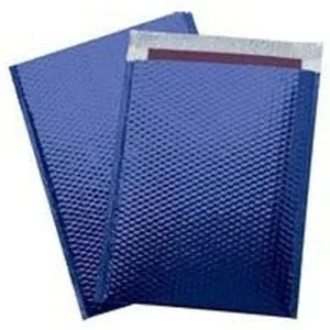 Blue	 Metallic Color Bubble Mailer - 	16 X 17.5	 - 	50	/CS