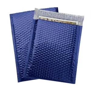 Blue	 Metallic Color Bubble Mailer - 	7.5 X 11	 - 	250	/CS