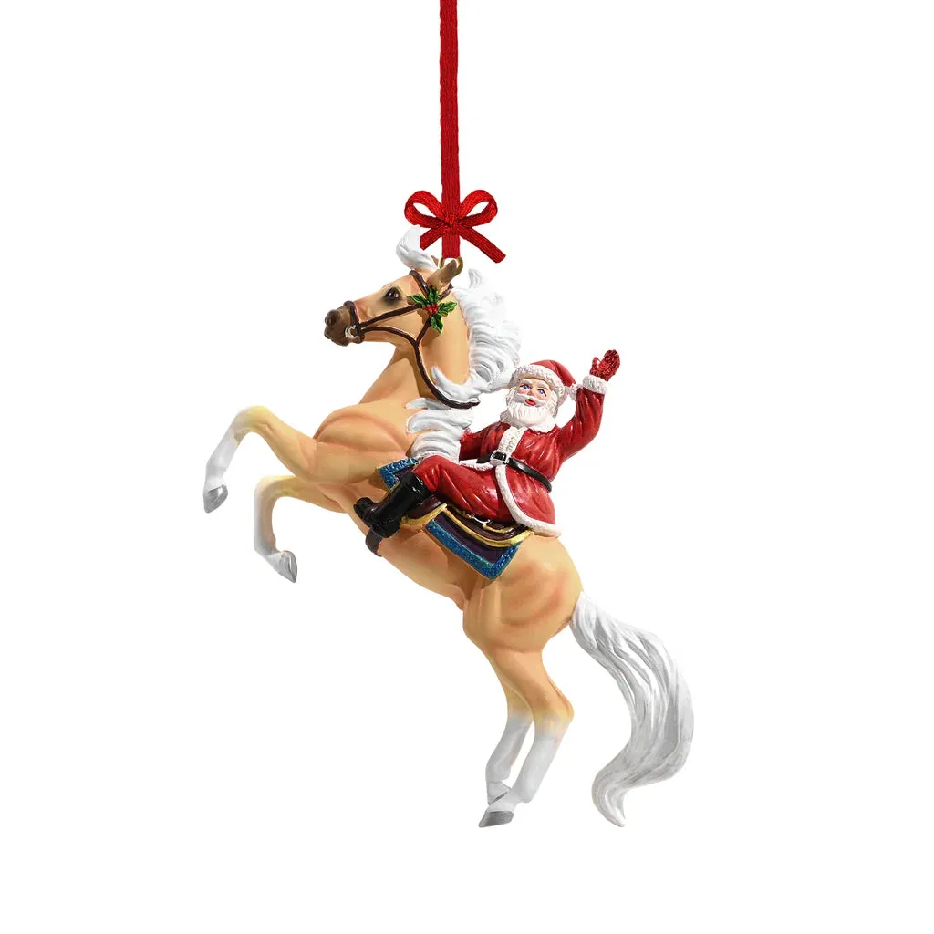 Breyer Stablemates 2024 Hi Ho Santa Ornament