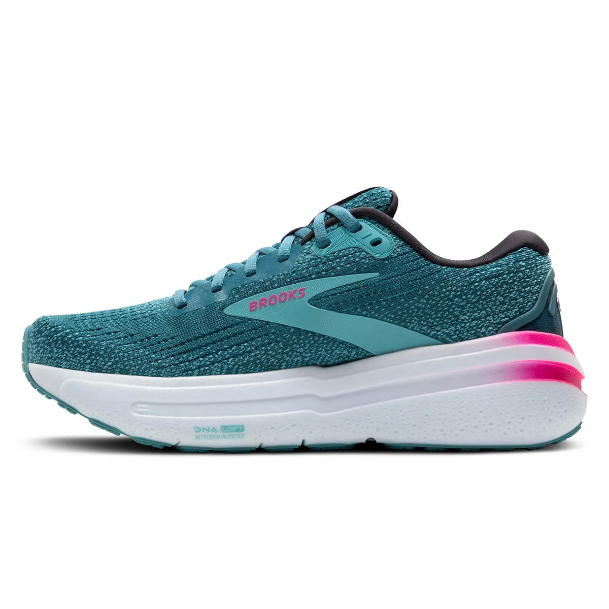 Brooks Ghost Max 2 Womens | Storm Blue/knockout Pink/aqua