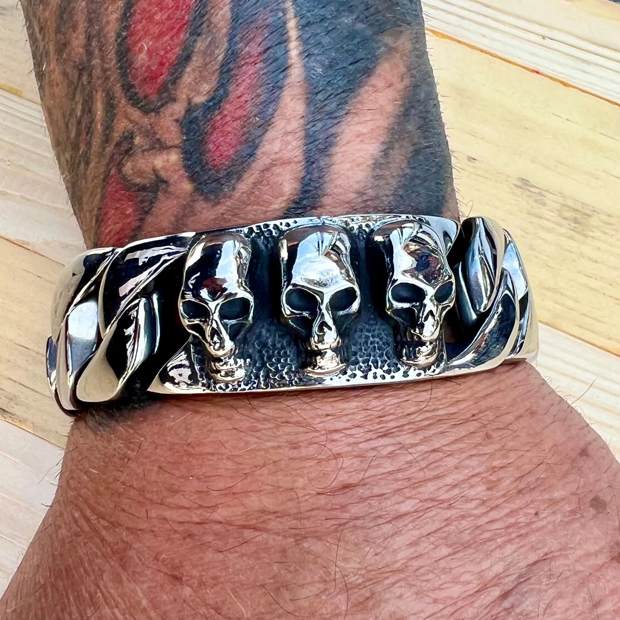 Brothers Grim Bracelet  - Classic - Silver - B128