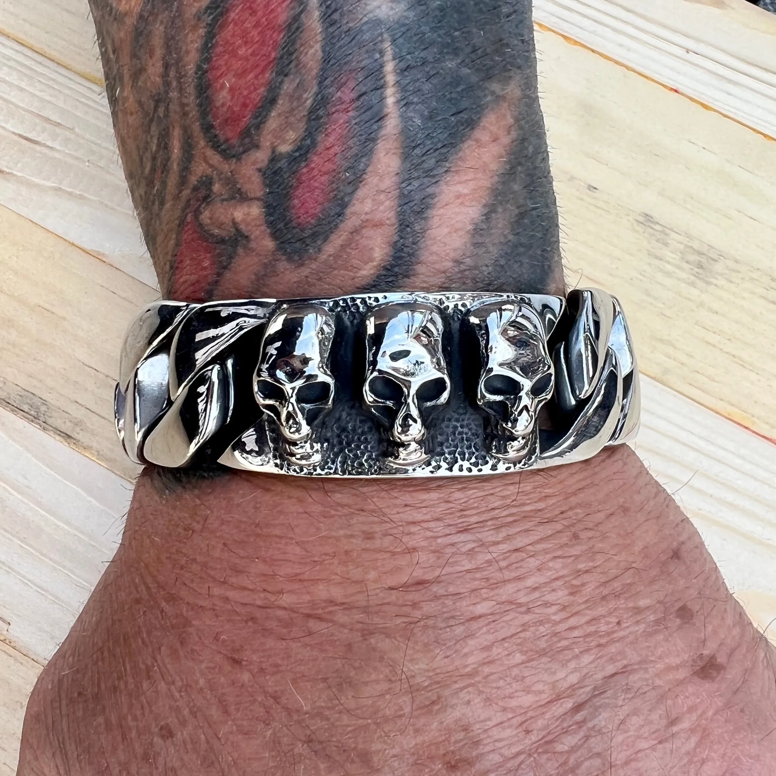 Brothers Grim Bracelet  - Classic - Silver - B128