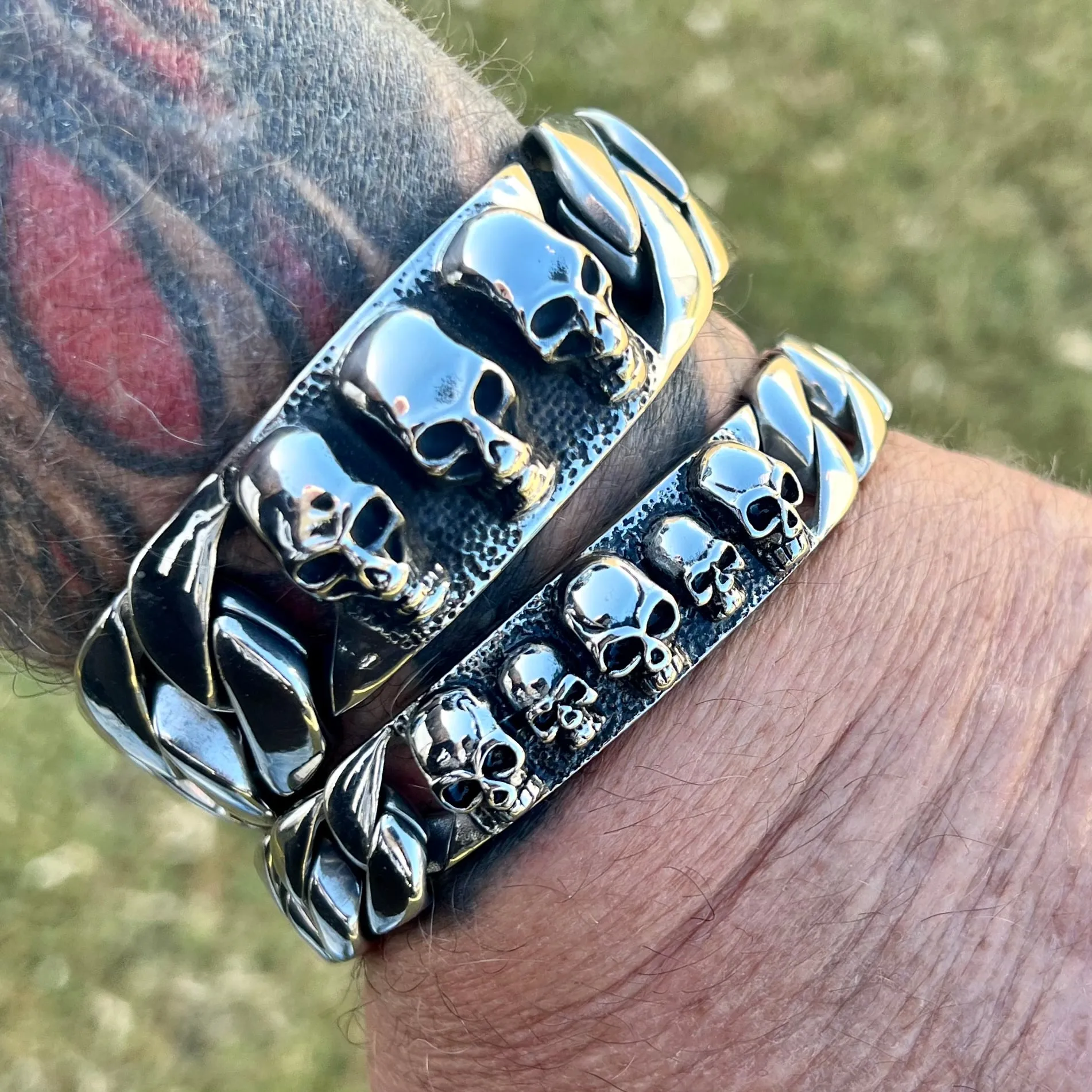 Brothers Grim Bracelet  - Classic - Silver - B128