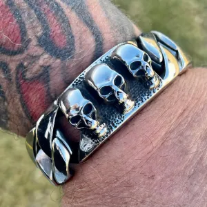 Brothers Grim Bracelet  - Classic - Silver - B128