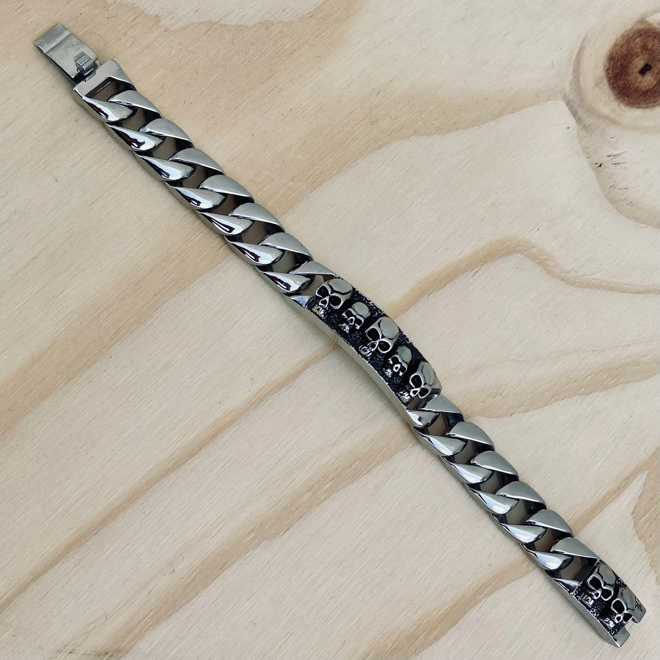 Brothers Grim Bracelet - Custom - Silver - B109