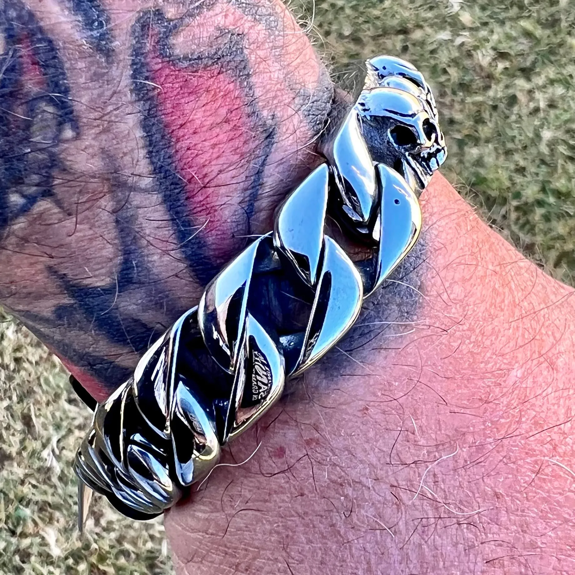 Brothers Grim Bracelet - Custom - Silver - B109