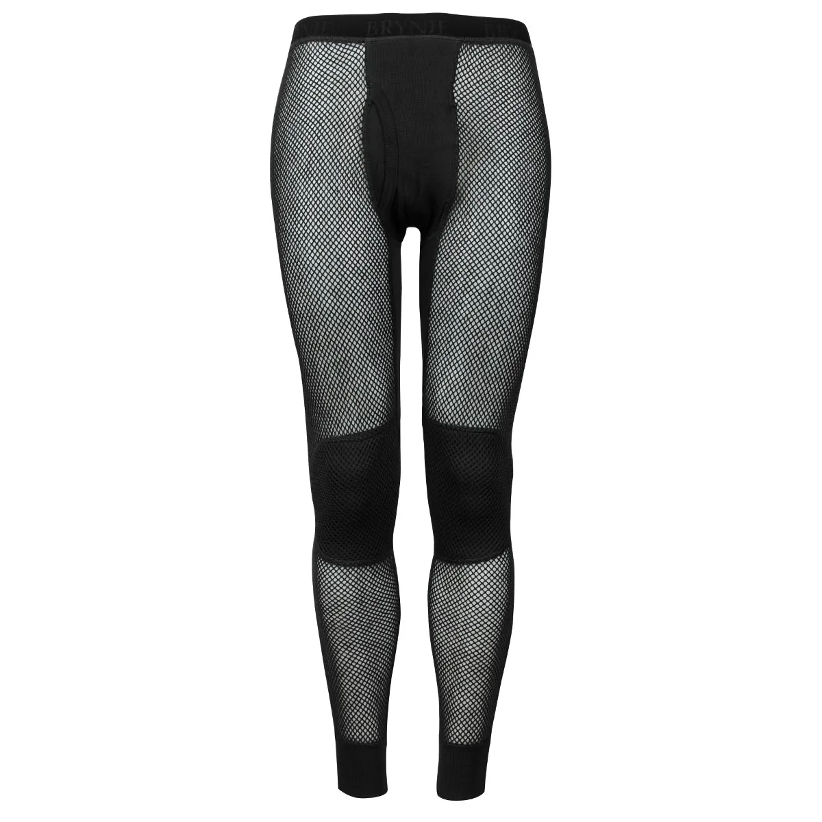 Brynje Unisex Super Thermo Longs with Inlay On Knee Black | Buy Brynje Unisex Super Thermo Longs with Inlay On Knee Black here | Outnorth