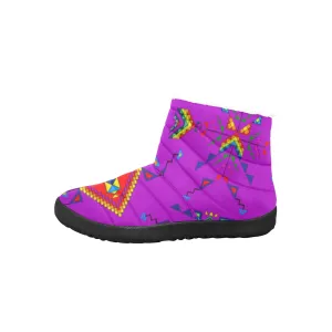 Buffalo Jump Purple Women's Padded Winter Boot