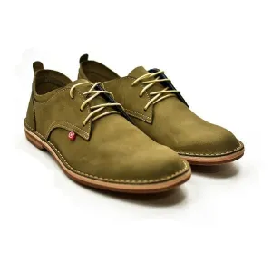 Bummel Asante Olive Leather Shoe