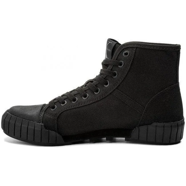 Calvin Klein Women's Bixi High-Top Nylon Sneakers - Black