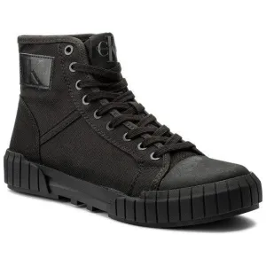 Calvin Klein Women's Bixi High-Top Nylon Sneakers - Black