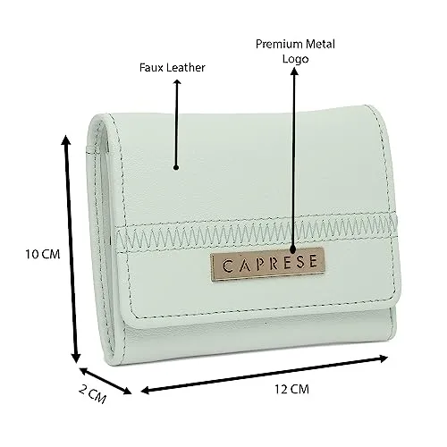 Caprese womens UV 10 W Small OCHRE Wallet