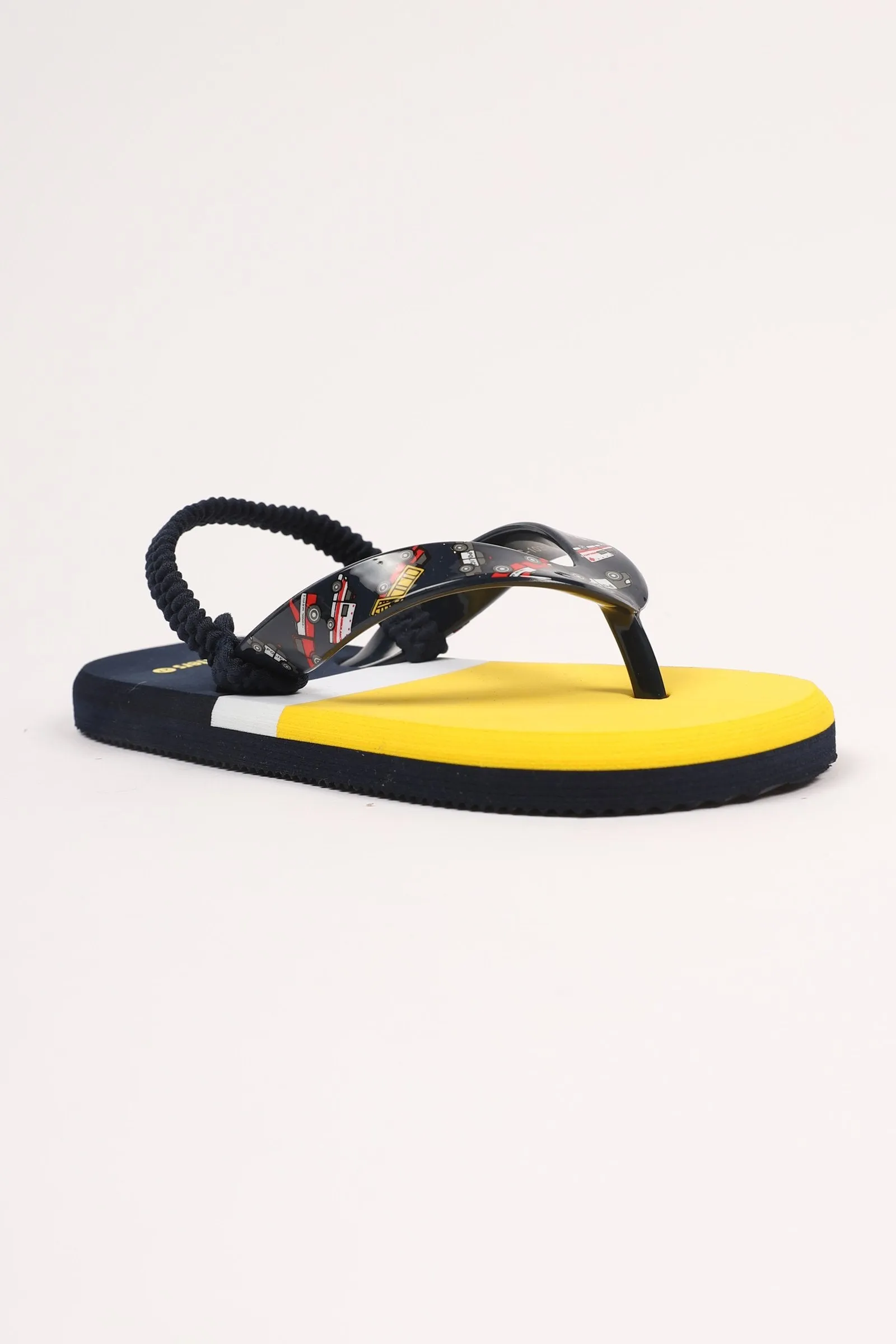 Car print flip flop