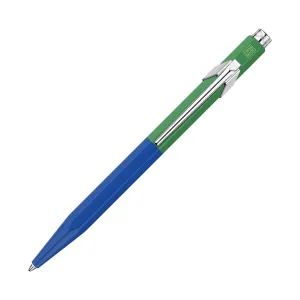 Caran d'Ache 849 Paul Smith 4 Ballpoint Pen in Cobalt & Emerald