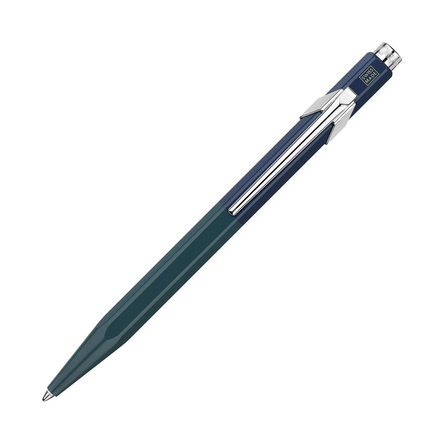 Caran d'Ache 849 Paul Smith 4 Ballpoint Pen in Racing Green & Navy