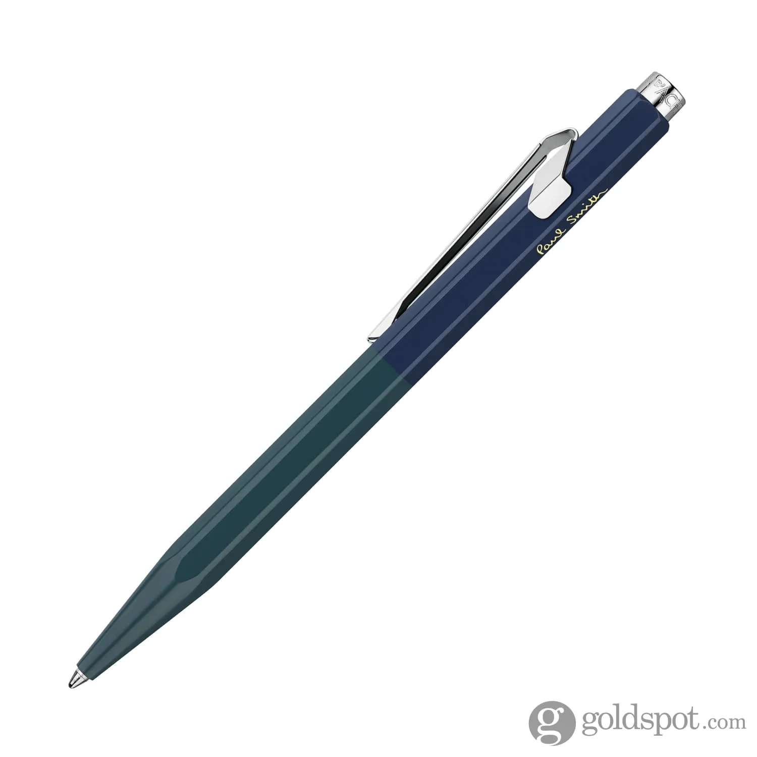 Caran d'Ache 849 Paul Smith 4 Ballpoint Pen in Racing Green & Navy