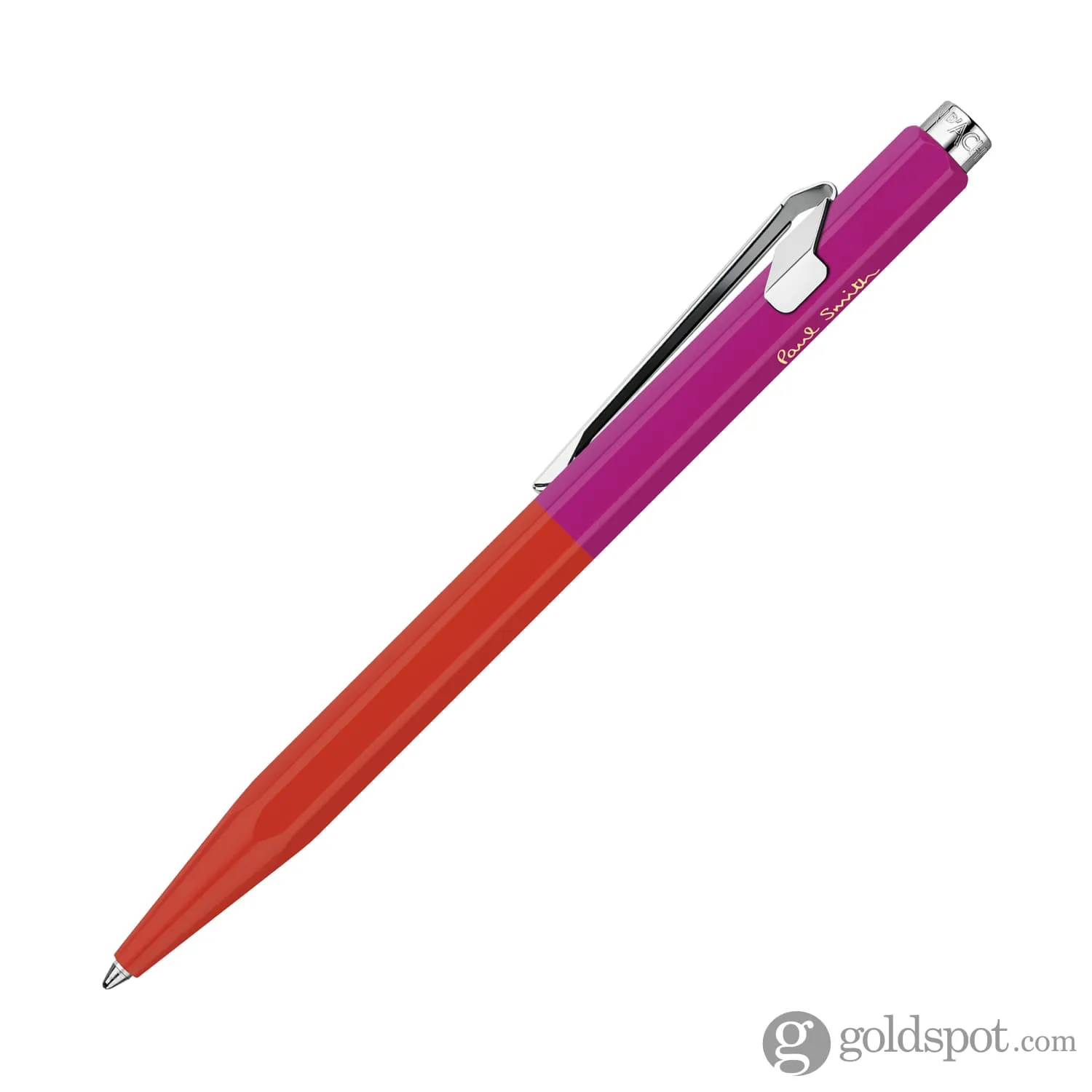 Caran d'Ache 849 Paul Smith 4 Ballpoint Pen in Warm Red & Melrose Pink