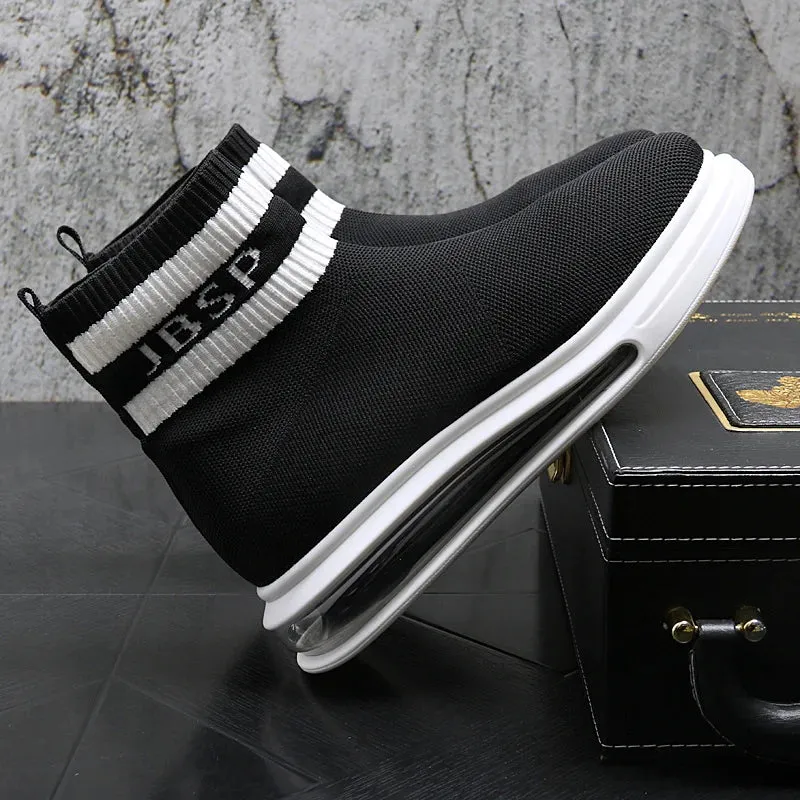 Casual Breathable Casual Stretch Fabric Sneakers