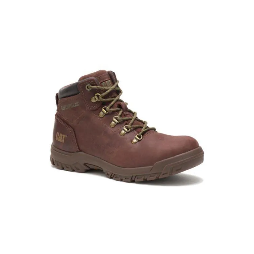 Caterpillar Women's MAE ASTM F2413-18 P91011 Steel Toe Cocoa Waterproof Work Boot