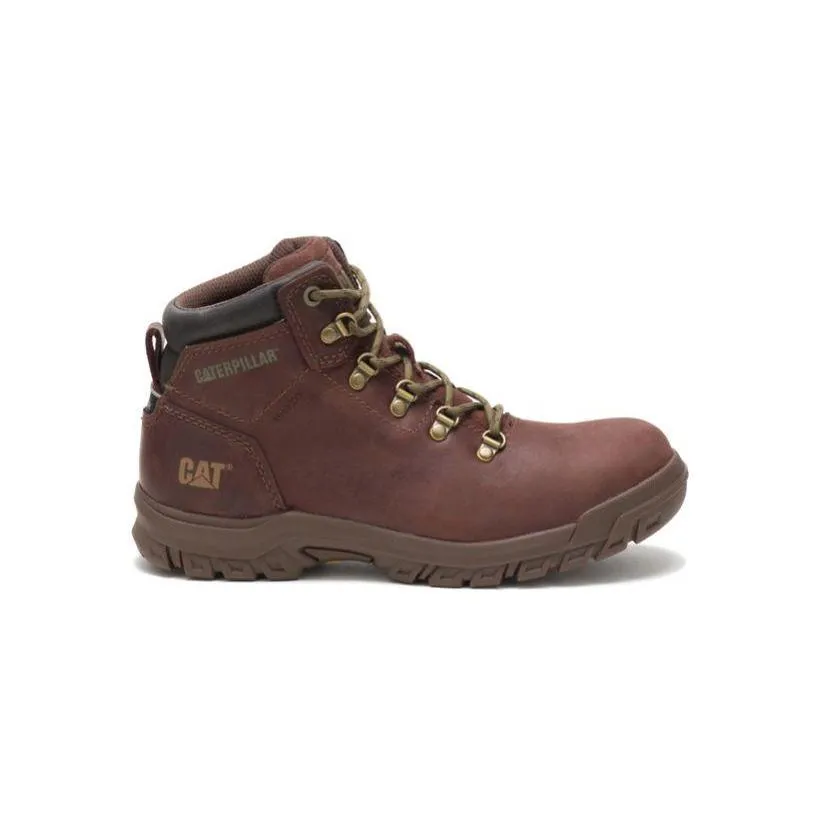 Caterpillar Women's MAE ASTM F2413-18 P91011 Steel Toe Cocoa Waterproof Work Boot