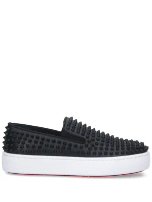 CHRISTIAN LOUBOUTIN Spike-Detail Slip-On Sneakers for Men