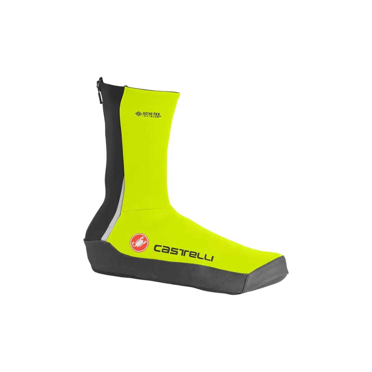 Cover shoes Castelli Intenso UL lime green Black