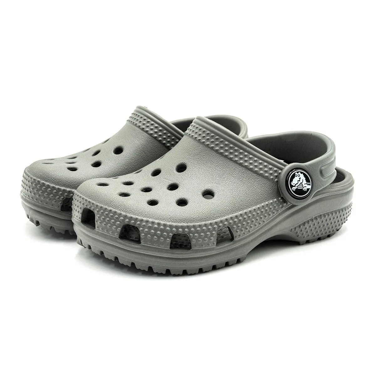 Crocs Classic Clogs Rubber Grey Colour For Kids