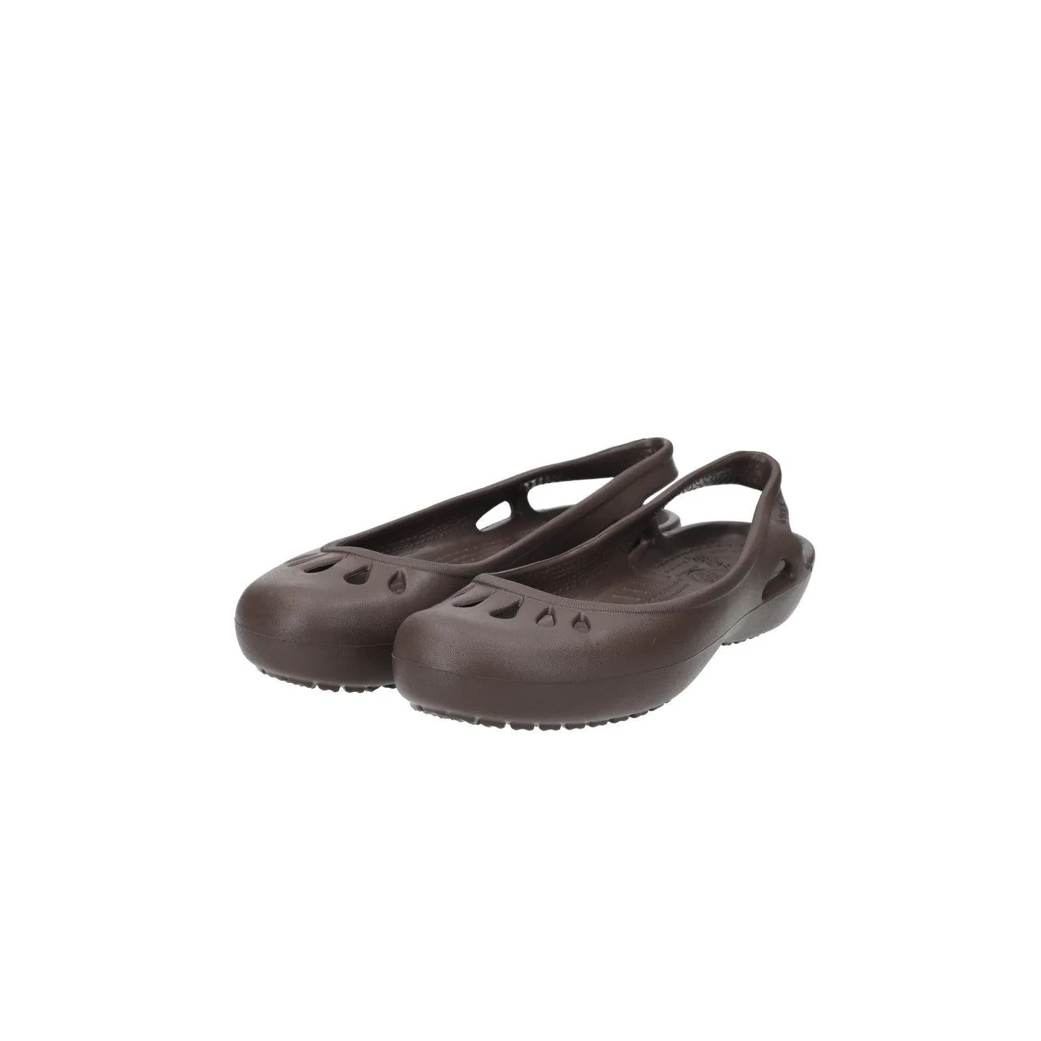 Crocs Kadee Slingback Ballerinas Rubber Brown Colour For Women