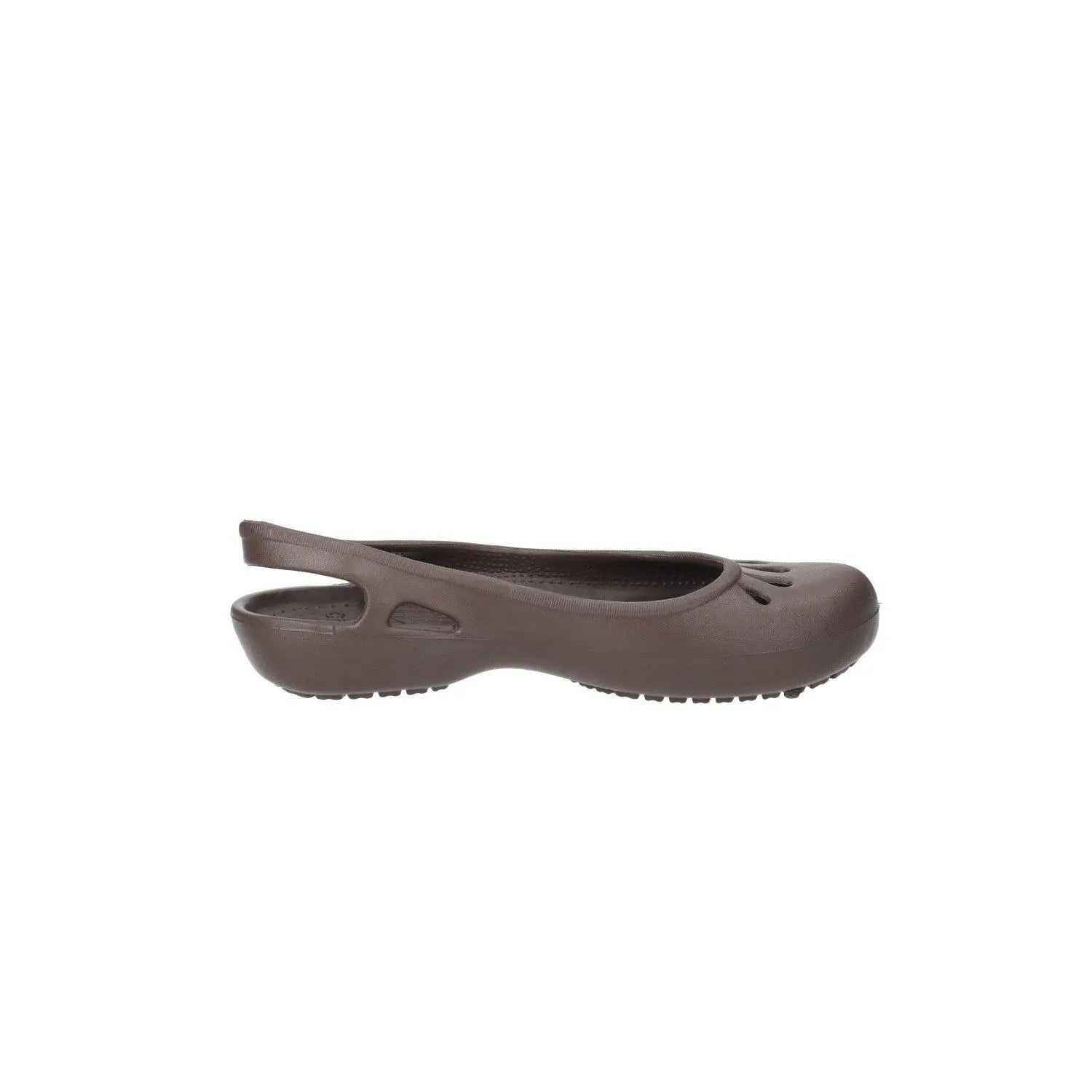 Crocs Kadee Slingback Ballerinas Rubber Brown Colour For Women