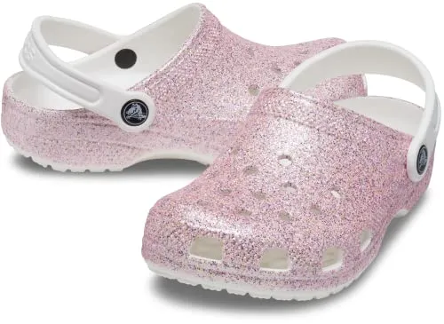 crocs Unisex-Child Classic Clog White/Rainbow Clog - 7 Years, 1 UK, 20 cms (J1) (206993-1DG)