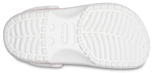 crocs Unisex-Child Classic Clog White/Rainbow Clog - 7 Years, 1 UK, 20 cms (J1) (206993-1DG)