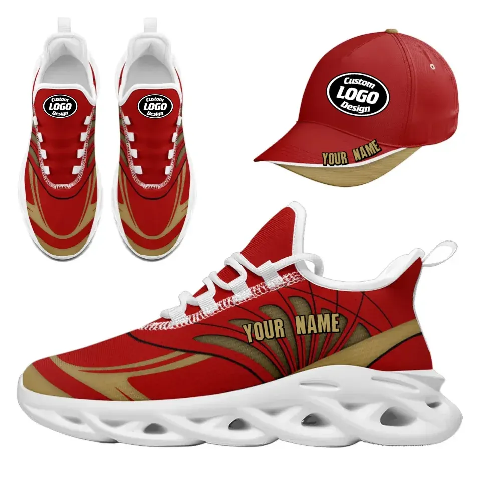 Custom Maxsoul Sneaker And Hat Combo Personalized Sneaker And Apparel For Gifting Brand Promotion Fan Festivals And Events Jh-24020105-21w