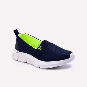 Dame Blue Slip On Sneakers 0440704