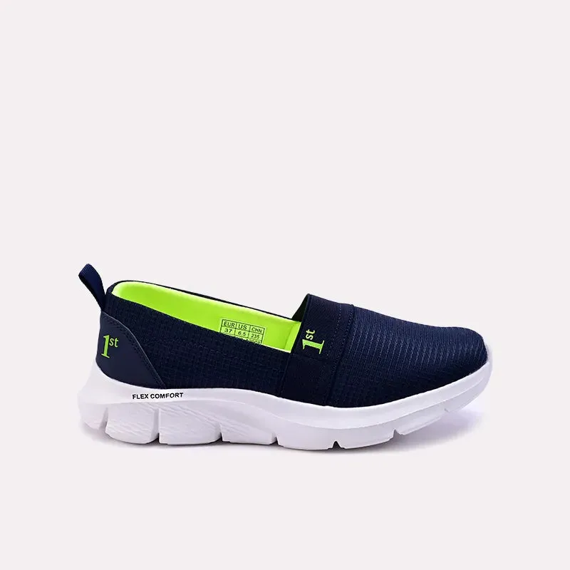 Dame Blue Slip On Sneakers 0440704