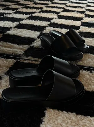 Delia Sandals Black