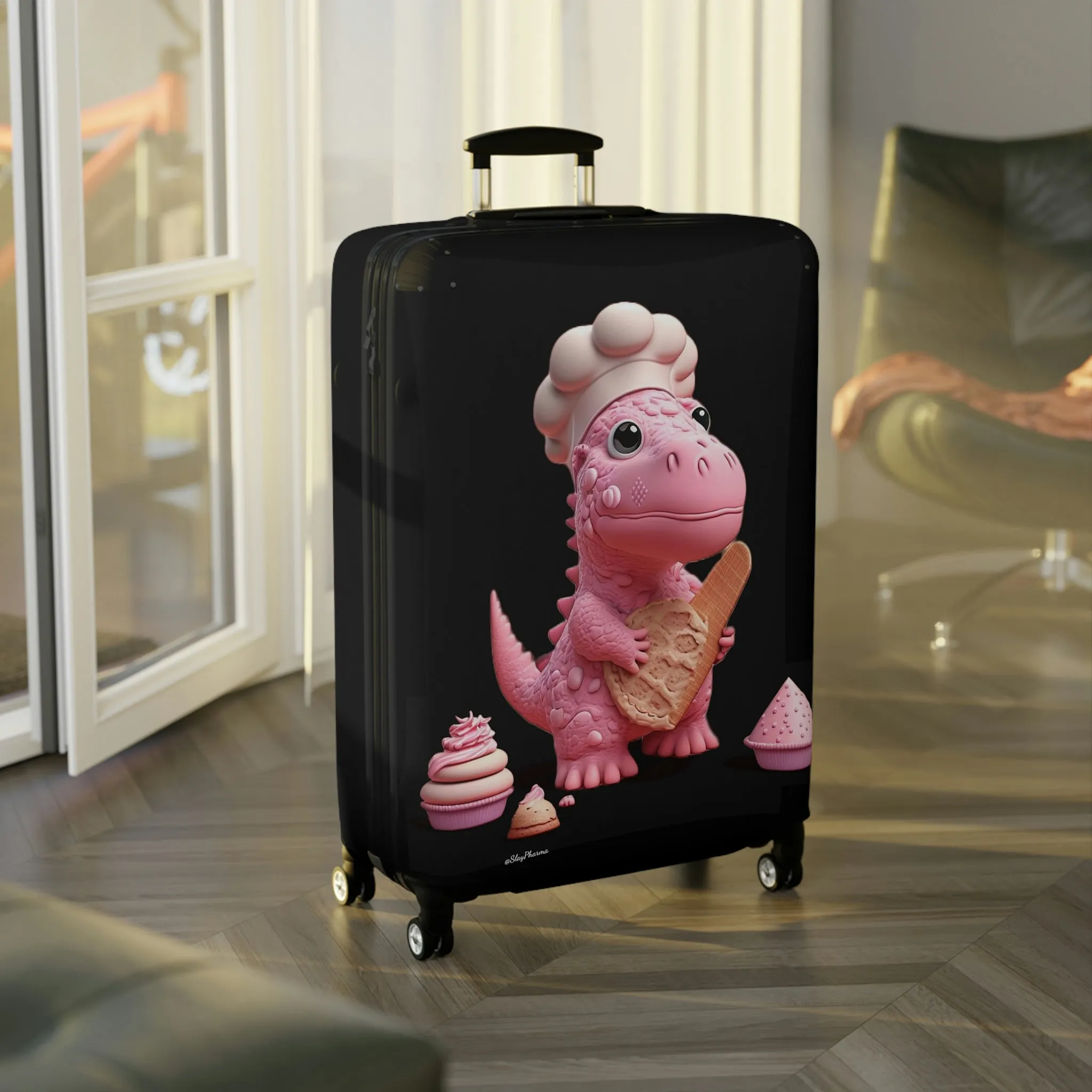 Dinosaur Baker Luggage Cover #2