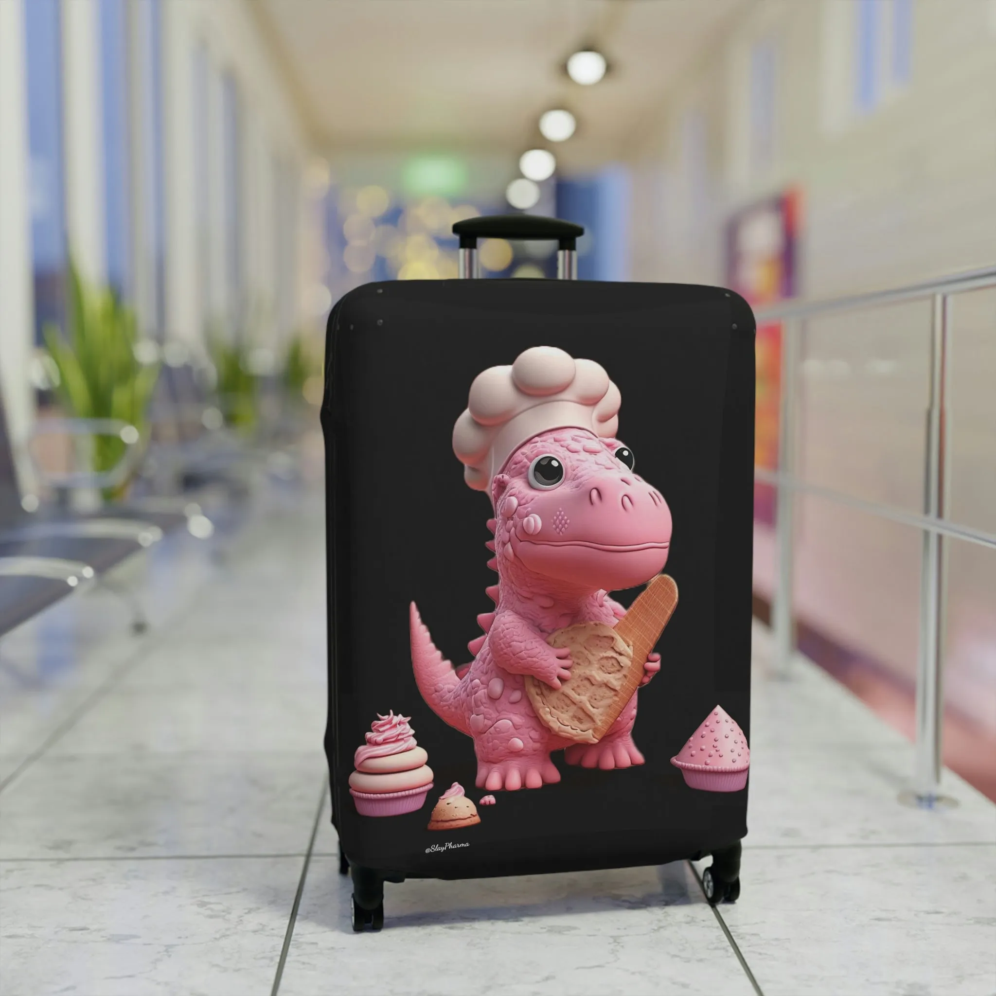 Dinosaur Baker Luggage Cover #2