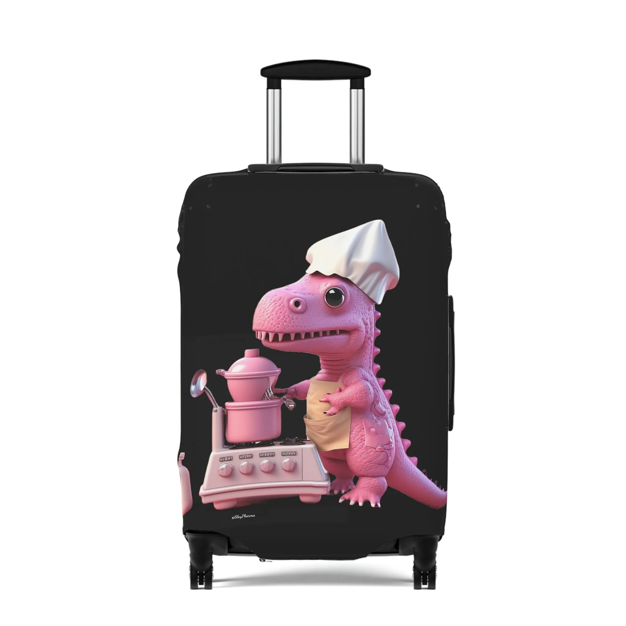 Dinosaur Baker Luggage Cover