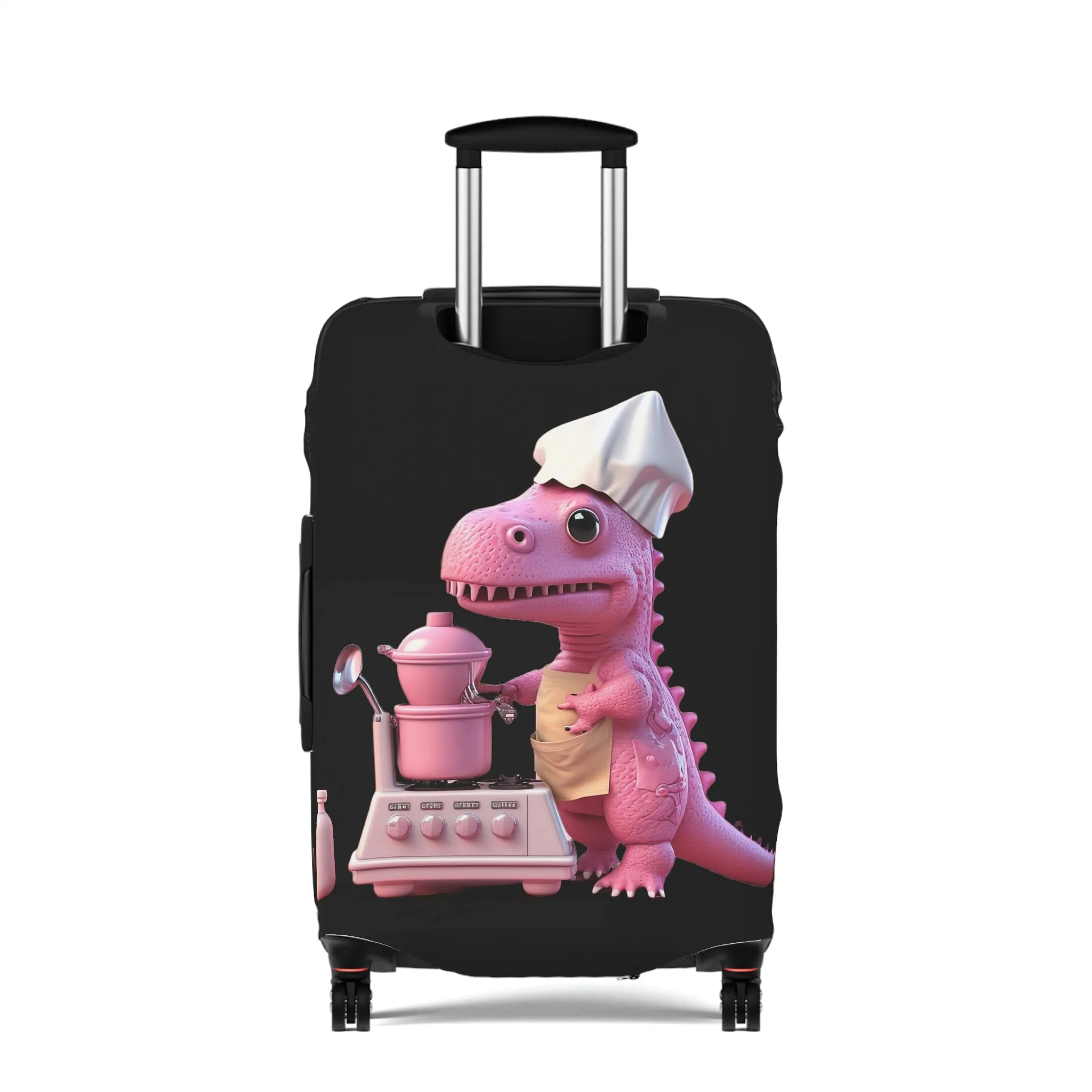 Dinosaur Baker Luggage Cover