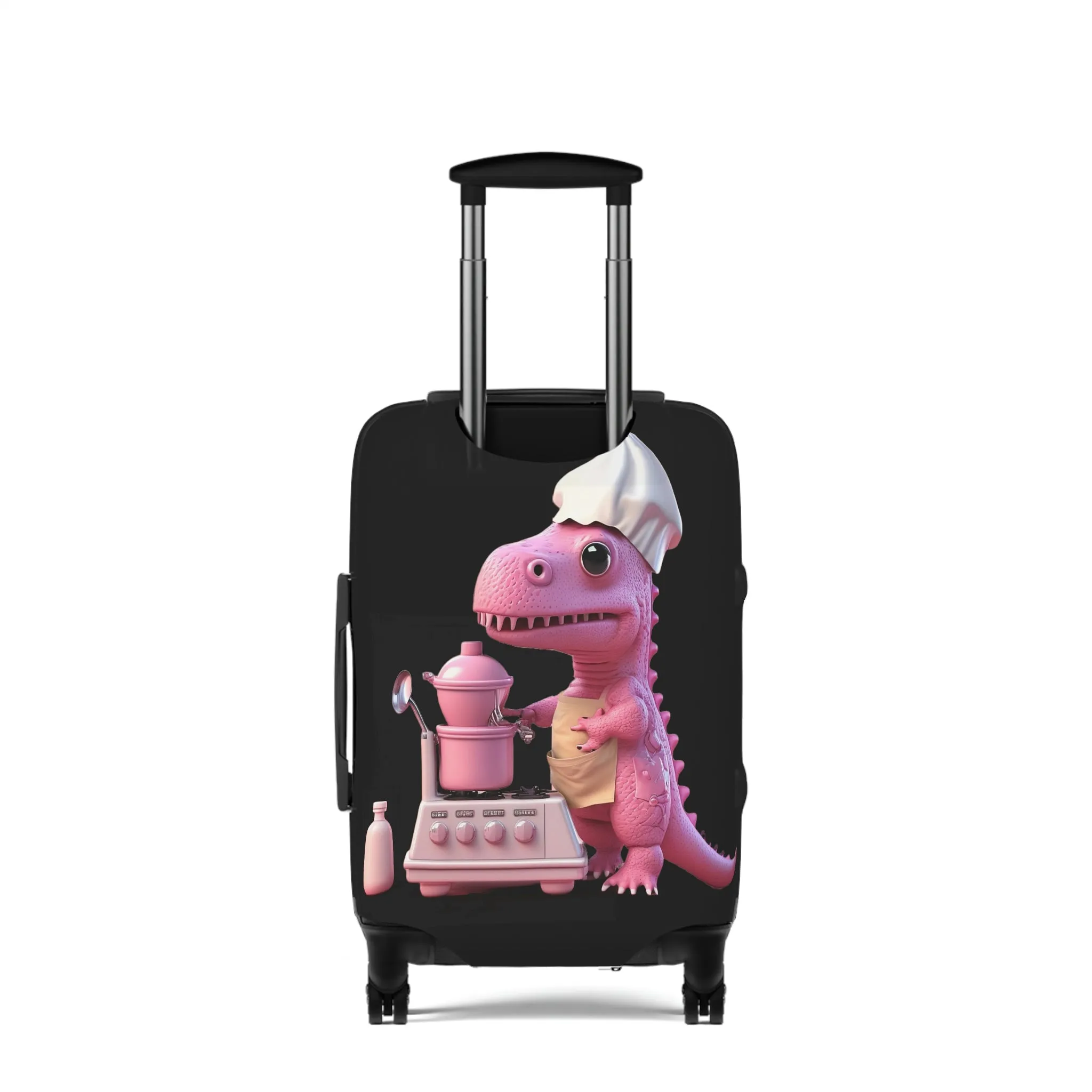 Dinosaur Baker Luggage Cover