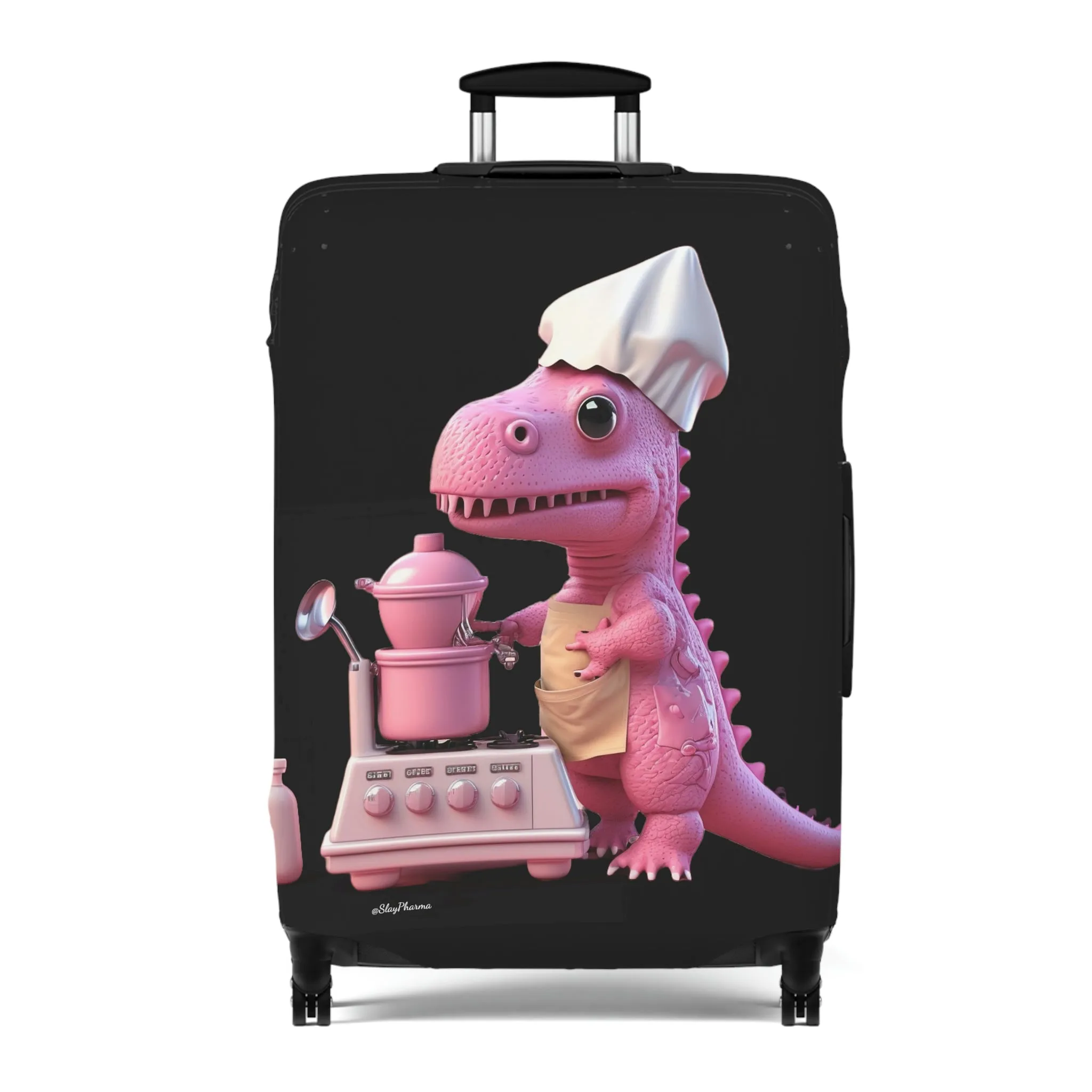 Dinosaur Baker Luggage Cover