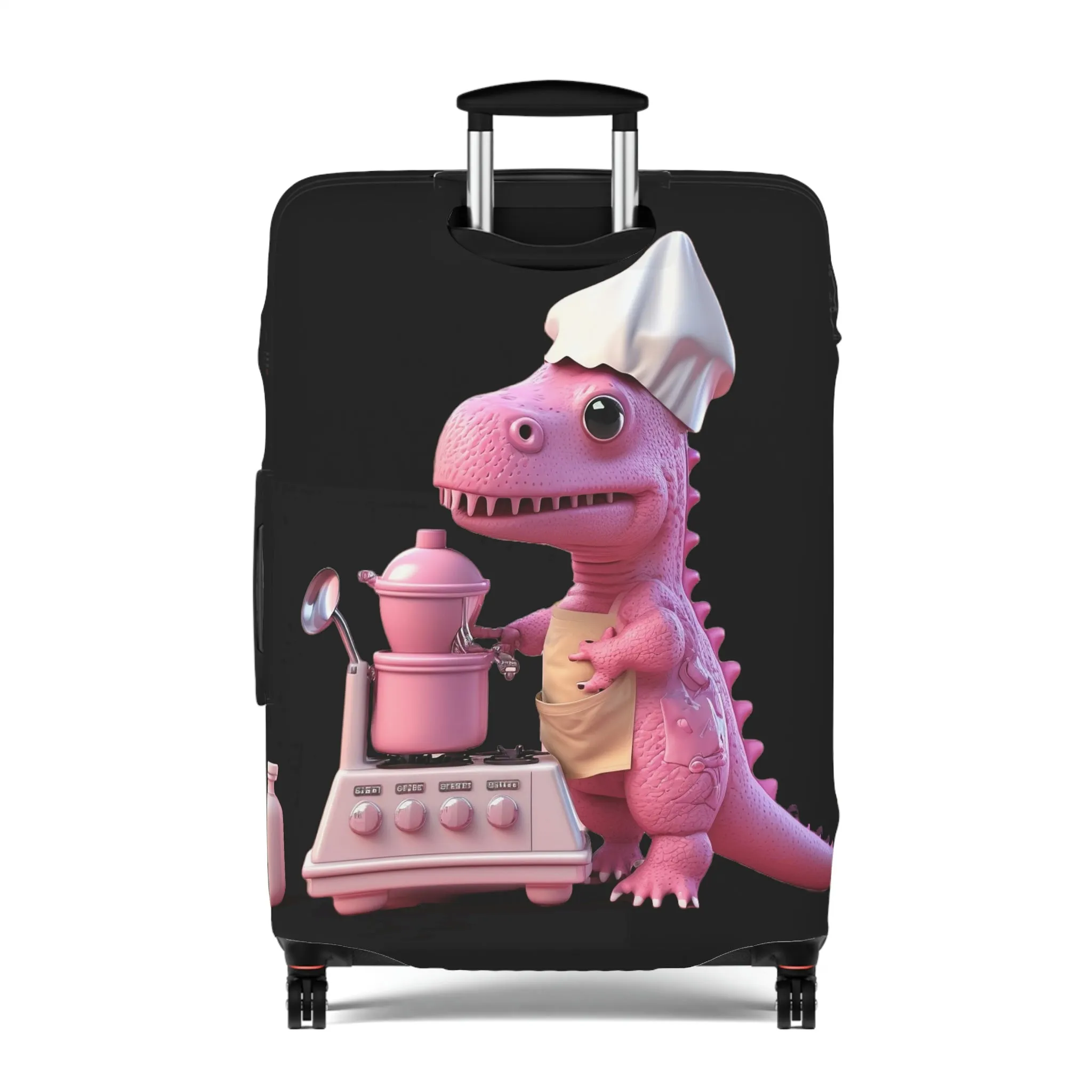 Dinosaur Baker Luggage Cover