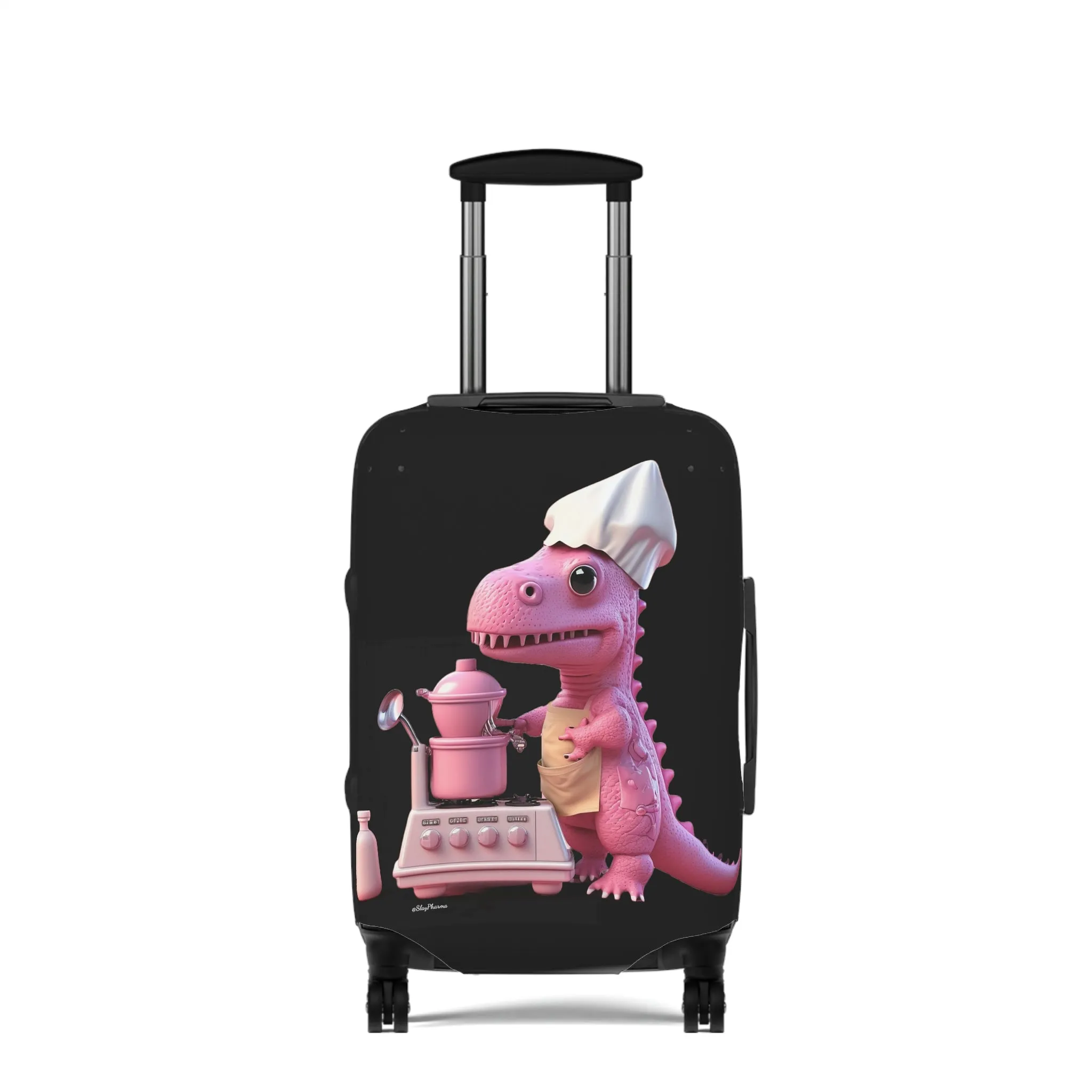 Dinosaur Baker Luggage Cover