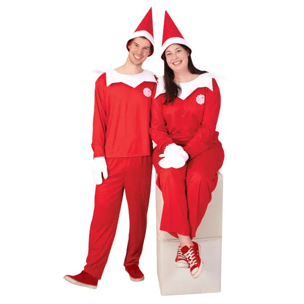 Elf On The Shelf Unisex Adult Costume