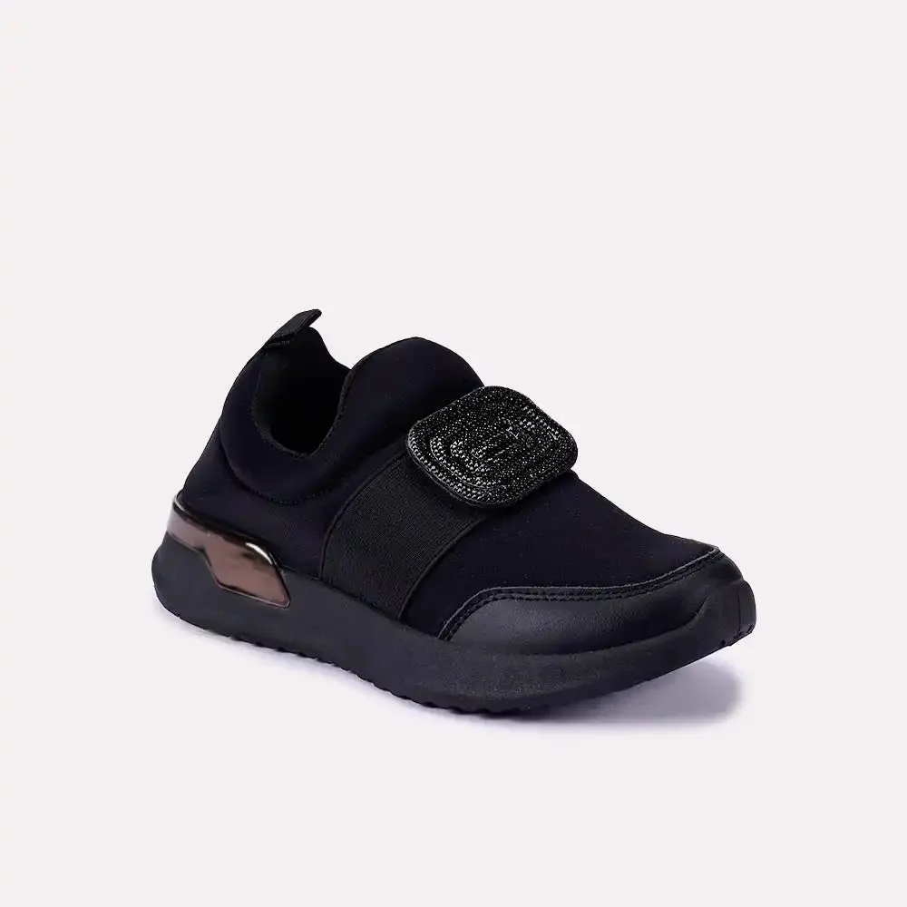 Ember Black Slip On Sneakers 0440651