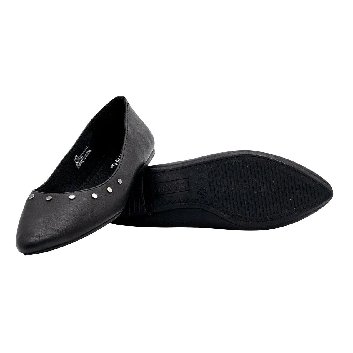 Falls Creek Emma Ballerinas Leather Black Colour For Women