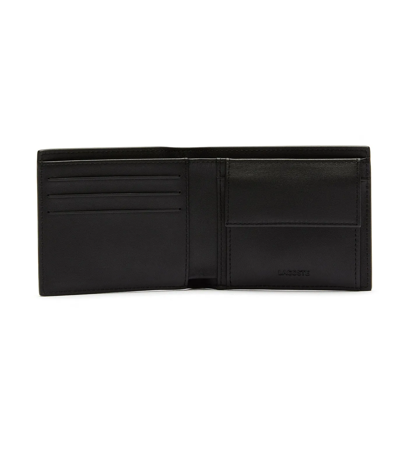 FG Compact Leather Billfold Dark Brown