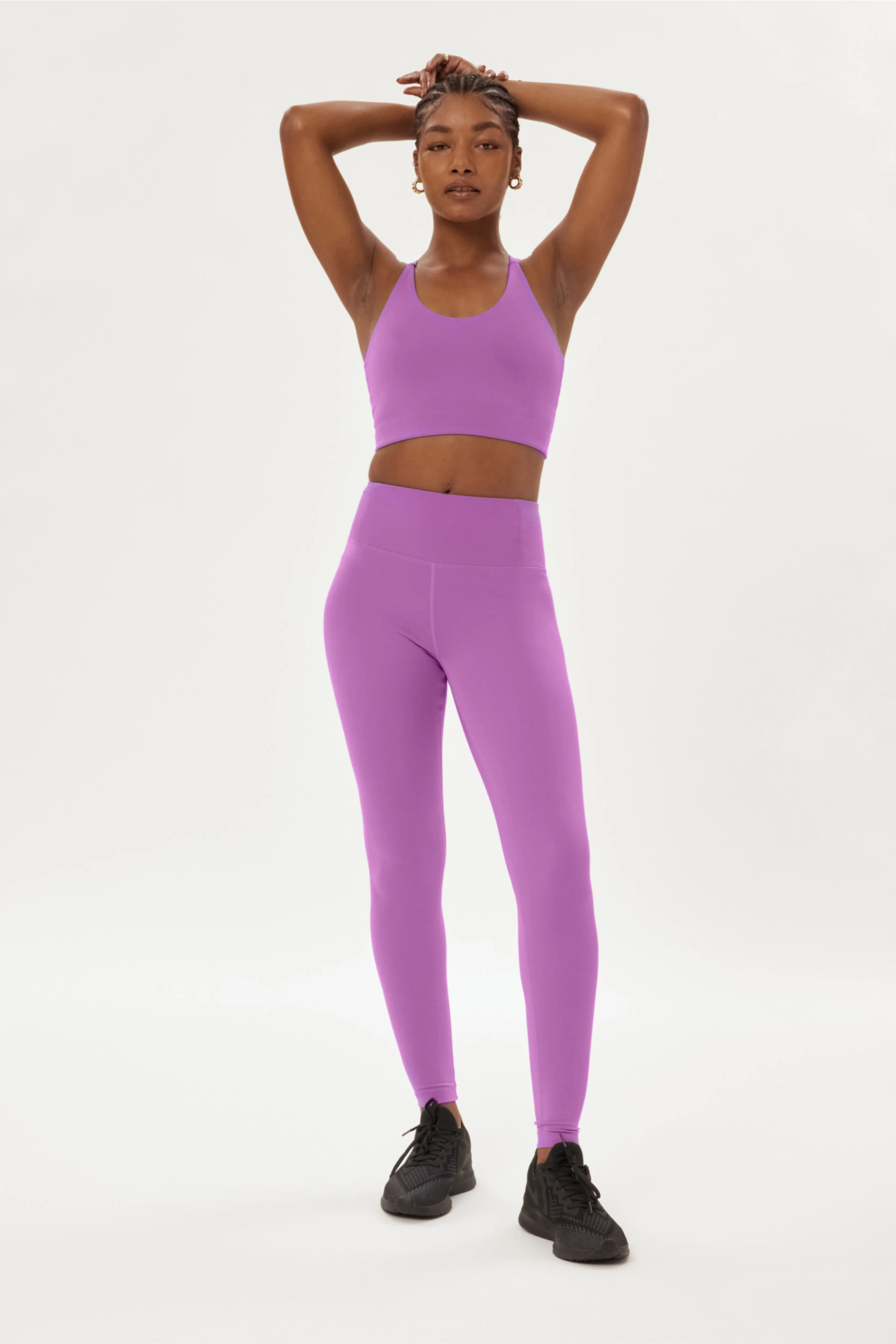 FLOAT 7/8 Length High-Rise Legging - Grape