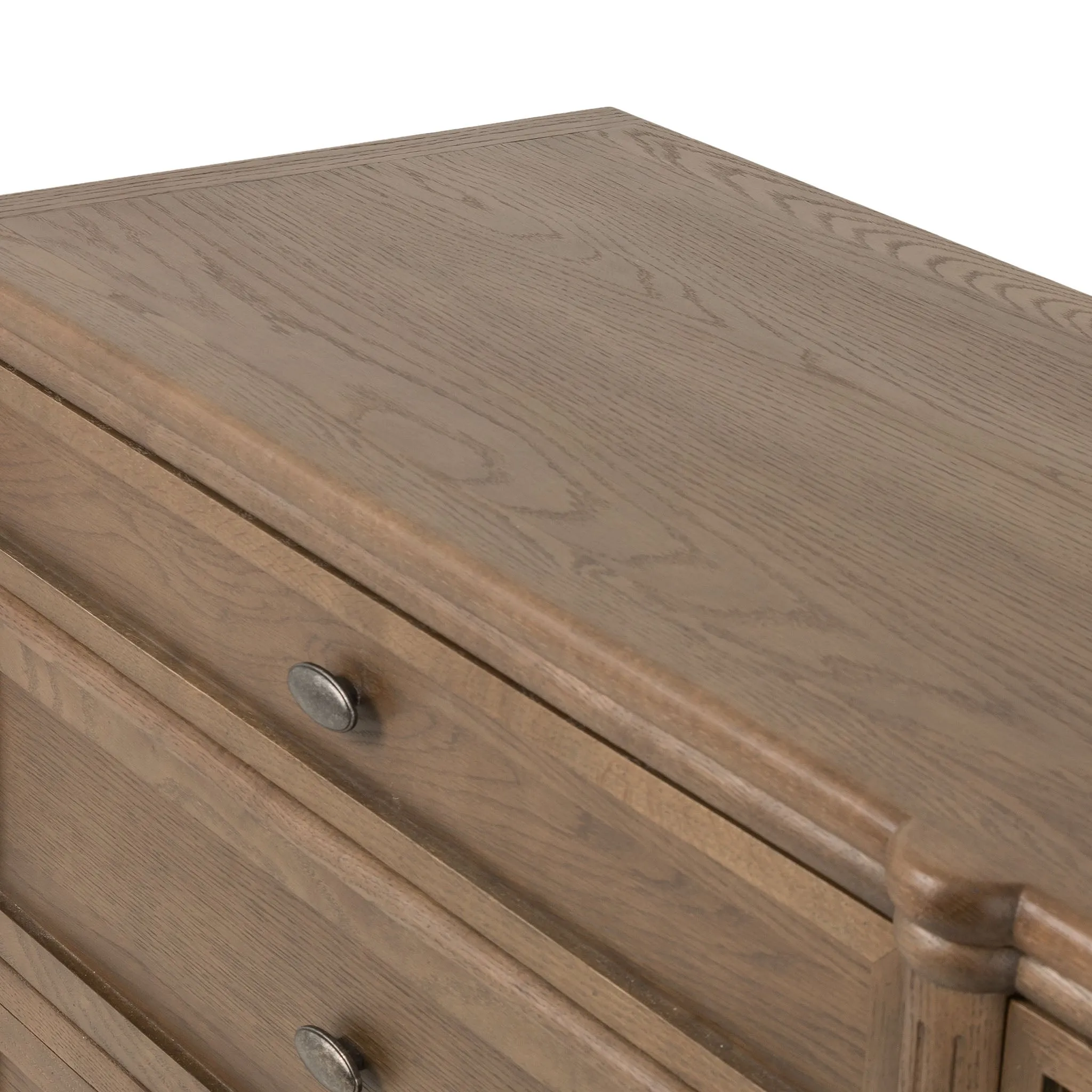 Four Hands Toulouse 6 Drawer Dresser in Toasted Oak