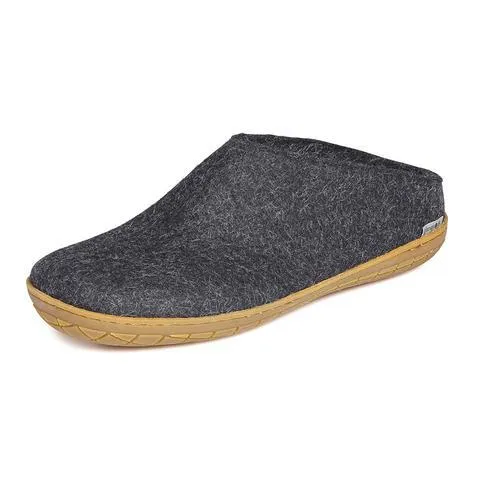 GLERUPS SLIP ON HONEY RUBBER CHARCOAL